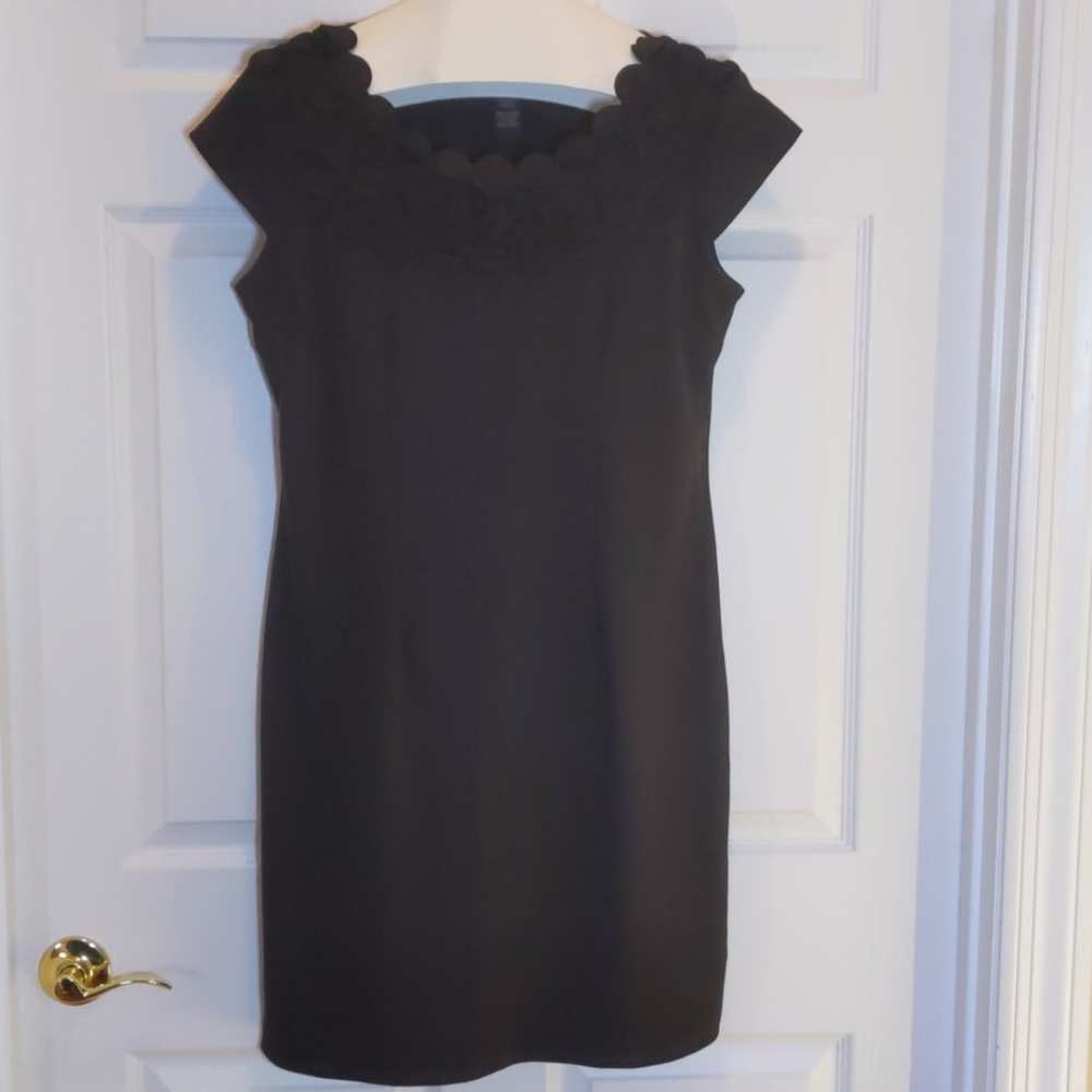 Black Roulette Dress, Size L